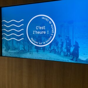 Écran d'accueil du film l'Heure du bain